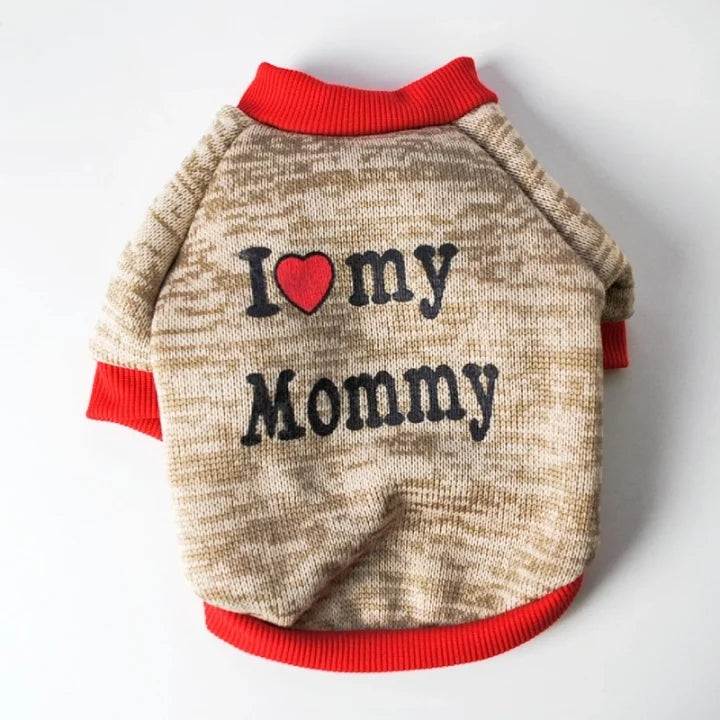 I love Mommy. I Love Daddy T shirts